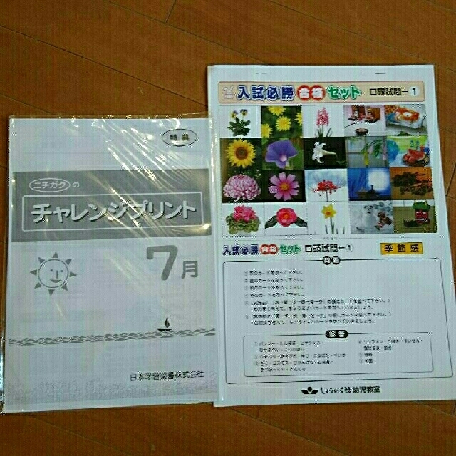 小学校受験プリントセット 直前期色々 しょうがく社 ニチガク