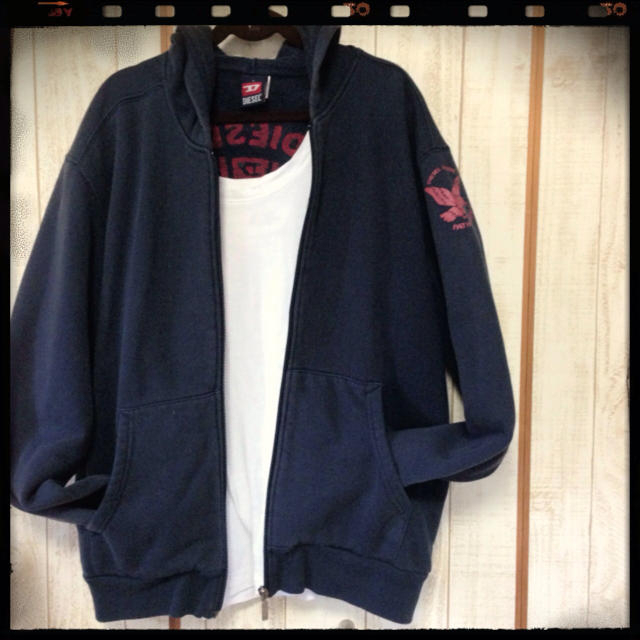 DIESEL(ディーゼル)のDIESEL hoodie レディースのトップス(パーカー)の商品写真