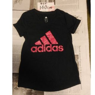 アディダス(adidas)のだっぴぃ様専用【美品】女児⑦　アディダス　Tｼｬﾂ　半袖(Tシャツ/カットソー)