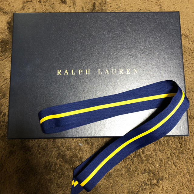 POLO RALPH LAUREN(ポロラルフローレン)の【POLO RALPH LAUREN】贈呈用空箱・リボンセット インテリア/住まい/日用品のオフィス用品(ラッピング/包装)の商品写真