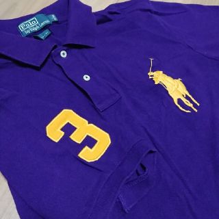 ラルフローレン(Ralph Lauren)のRALPH LAUREN ビッグポニー パープル ポロシャツ(ポロシャツ)