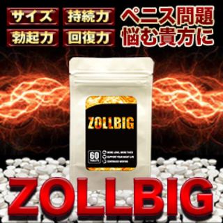 ZOLLBIG！機能向上サプリ！シトルリン、オットセイエキス、トンカットアリ配合(ダイエット食品)