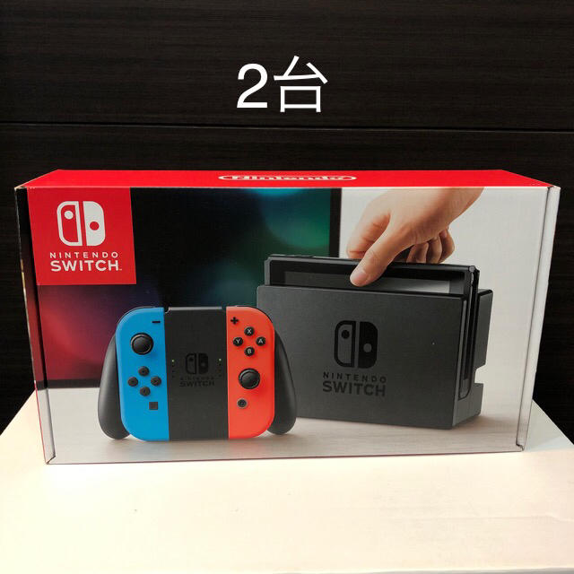 Nintendo Switch - 新品未使用 任天堂switch  ネオンカラー 2台セット