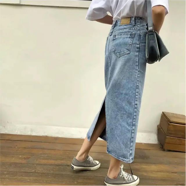 ZARA - デニムロングスカートの通販 by ほぼ未使用新品です ZARA - デニムロングスカートの通販 by ほぼ未使用新品です
