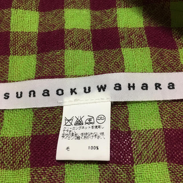 sunaokuwahara(スナオクワハラ)のストール レディースのファッション小物(ストール/パシュミナ)の商品写真
