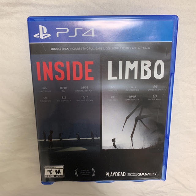 PlayStation4(プレイステーション4)のINSIDE LIMBO PS4 ソフト 海外版 エンタメ/ホビーのゲームソフト/ゲーム機本体(家庭用ゲームソフト)の商品写真
