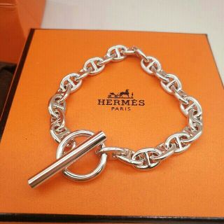 Hermes - 美品シェーヌダンクル エルメスブレスレットの通販｜ラクマ