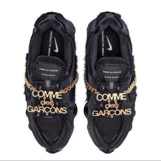 コムデギャルソン(COMME des GARCONS)の28.5cm NIKE COMME des GARCONS SHOX black(スニーカー)