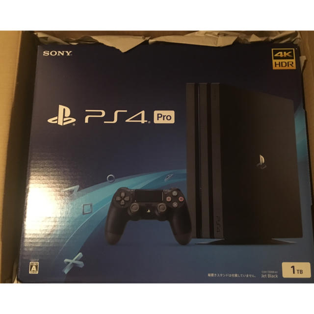 PlayStation4 Pro ジェット・ブラック 1TB 新品未開封 PS4