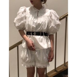 カンナビス レディース(CANNABIS LADIES)のsiiilon シーロン princess tuck blouse ブラウス(シャツ/ブラウス(半袖/袖なし))