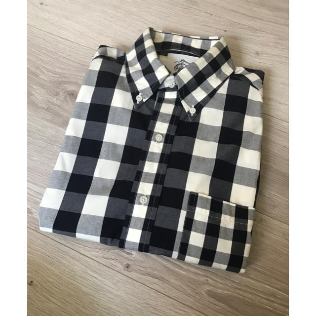 THOM BROWNE(トムブラウン)の【極美品】ブラックフリース シャツ XS メンズのトップス(シャツ)の商品写真