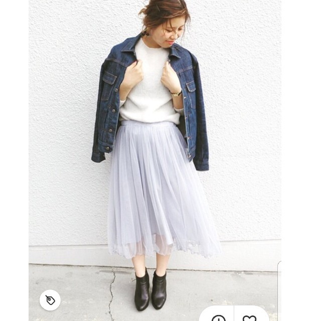 Khaju(カージュ)のチュールギャザースカート レディースのスカート(ロングスカート)の商品写真