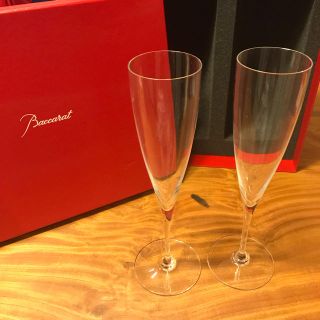 バカラ(Baccarat)の【ミニシュレミー様専用】バカラ シャンパングラス(アルコールグッズ)