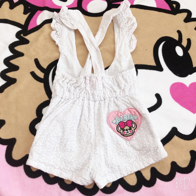 EARTHMAGIC(アースマジック)のサロペ 90 キッズ/ベビー/マタニティのキッズ服女の子用(90cm~)(パンツ/スパッツ)の商品写真