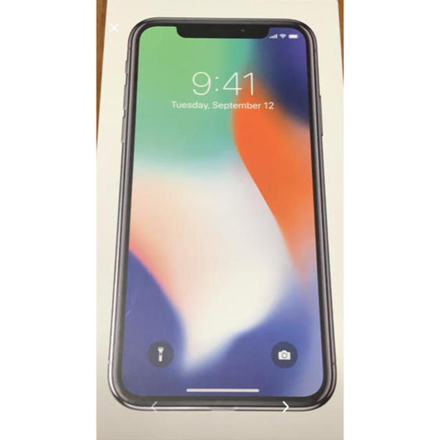 iPhone X 64G シルバー　SIMフリー