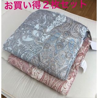 リリー様専用‼️お買い得２枚セット^_^羽毛ダウンケット ダウン７０% シングル(布団)