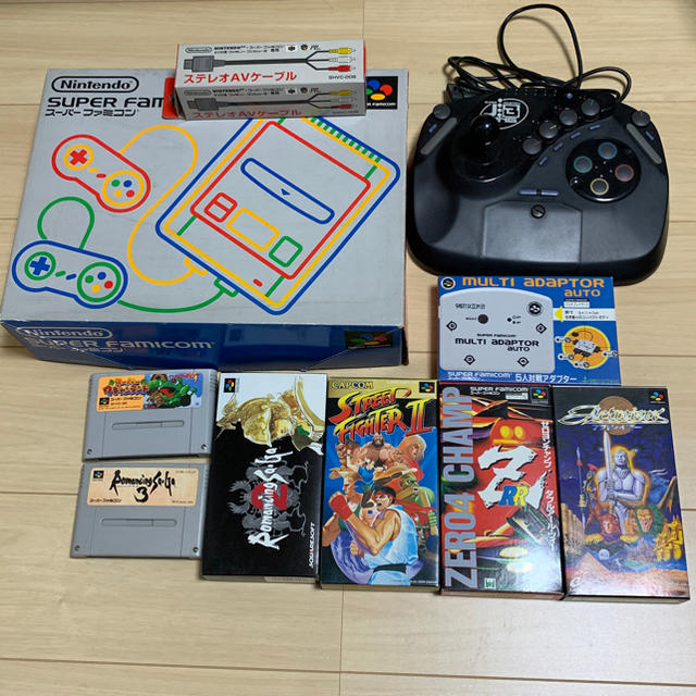 スーパーファミコン 完動品 フルセット