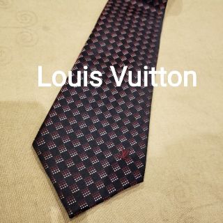 ルイヴィトン(LOUIS VUITTON)のルイ・ヴィトン　ネクタイ　ダイヤ(ネクタイ)