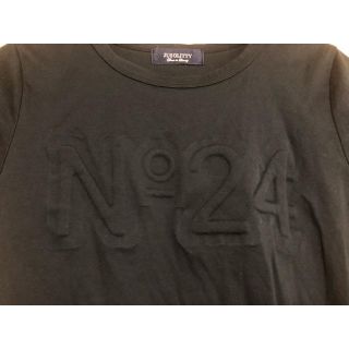 ジャスグリッティー(JUSGLITTY)のジャスグリッティ 黒ロゴTシャツ(カットソー(半袖/袖なし))