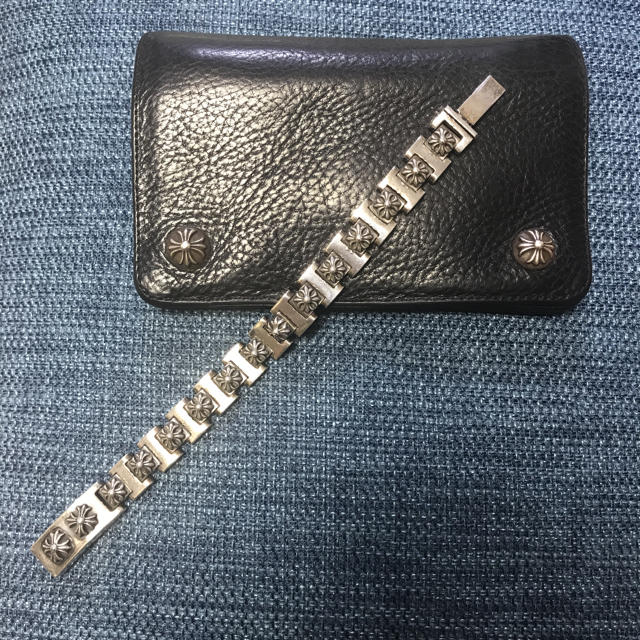 激安アウトレット!】 Chrome Hearts ダブルCHプラス15リンク 正規品☆クロムハーツ ブレスレット 正規品クロムハーツ ブレスレット