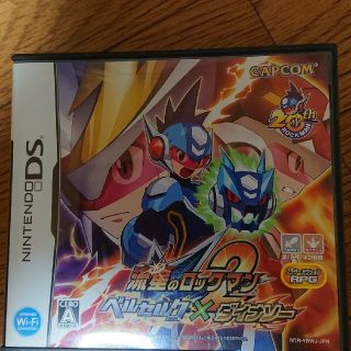 ニンテンドーDS(ニンテンドーDS)のDS 流星のロックマン ベルセルク×ダイナソー(携帯用ゲームソフト)