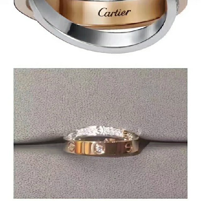 Cartier - カルティエ ラブリング 12号 ダイヤ 2連 リングの通販 by dfdweqs's shop｜カルティエならラクマ