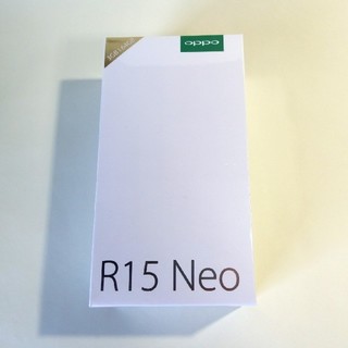 アンドロイド(ANDROID)のOPPO R15 Neo Pink SIMフリー 3GB/64GB(スマートフォン本体)