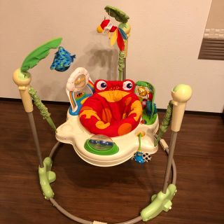 フィッシャープライス(Fisher-Price)のフィッシャープライス レインフォレスト ジャンパルー(ベビージム)