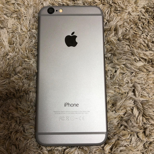iPhone6 Gray 128GB simフリージャンク品