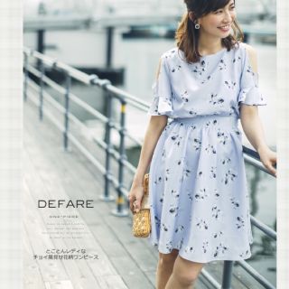 トッコ(tocco)のトッコクローゼット  花柄 ワンピース tocco  closet  チェスティ(ひざ丈ワンピース)