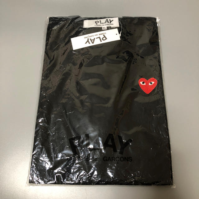 COMME des GARCONS(コムデギャルソン)のメンズXL半袖Tシャツ★新品★送料込★プレイコムデギャルソン メンズのトップス(Tシャツ/カットソー(半袖/袖なし))の商品写真