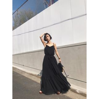 アメリヴィンテージ(Ameri VINTAGE)の【AMERI】新品未使用 MEDI BACK OPEN SUMMER DRESS(ロングワンピース/マキシワンピース)