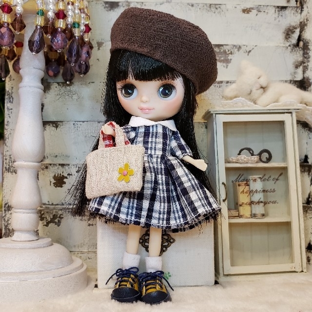 【専用】♡ラピっ子doll♡カスタムプチブライス･カサンドラブラック♡