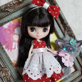 【専用】♡ラピっ子doll♡カスタムプチブライス･カサンドラブラック♡