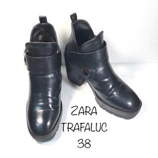 ザラ(ZARA)の【もこ様専用】ザラ レディース 厚底 ブーツ　38(ブーツ)