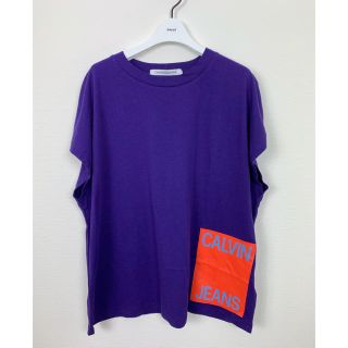 カルバンクライン(Calvin Klein)の未使用 カルバンクライン ジーンズ  Tシャツ カットソー M(Tシャツ(半袖/袖なし))