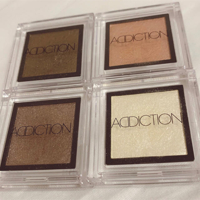 ADDICTION(アディクション)のADDICTION❁アイシャドウ4色まとめ コスメ/美容のベースメイク/化粧品(アイシャドウ)の商品写真