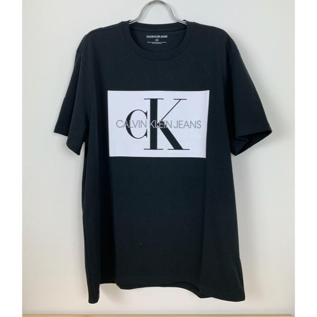 Calvin Klein(カルバンクライン)の未使用 カルバンクラインジーンズ ロゴT Tシャツ カットソー size L メンズのトップス(Tシャツ/カットソー(半袖/袖なし))の商品写真