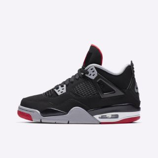 ナイキ(NIKE)のAIR JORDAN 4 RETRO GS ブレッド 22.5(スニーカー)