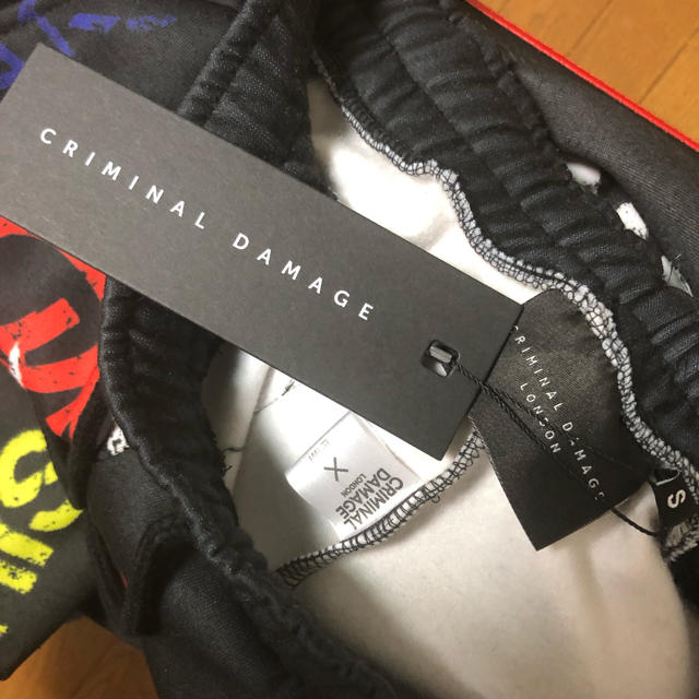 Supreme(シュプリーム)のcriminal damage ジョガーパンツ 激レア Sサイズ メンズのパンツ(その他)の商品写真