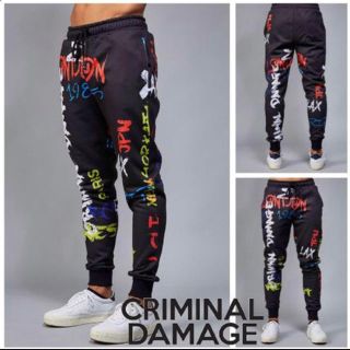 シュプリーム(Supreme)のcriminal damage ジョガーパンツ 激レア Sサイズ(その他)