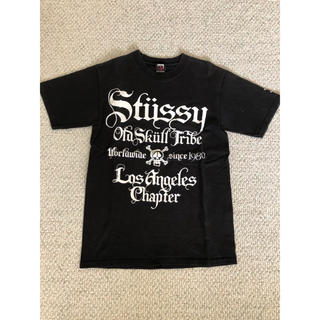 ステューシー(STUSSY)のSTUSSY 黒T-shirt Small(Tシャツ/カットソー(半袖/袖なし))