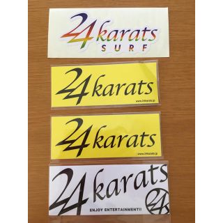 トゥエンティーフォーカラッツ(24karats)の24karats  ステッカー(ミュージシャン)