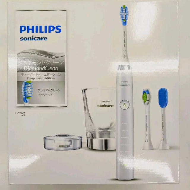 PHILIPS(フィリップス)のフィリップス 電動歯ブラシ ソニッケアー HX9339/45 スマホ/家電/カメラの美容/健康(電動歯ブラシ)の商品写真