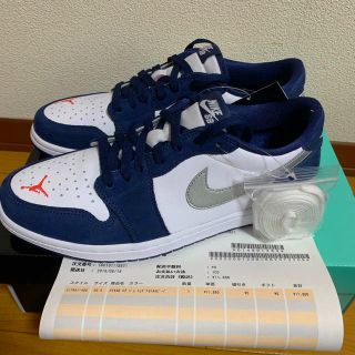 ナイキ(NIKE)のnike sb air jordan 1 low qs 26.5センチ(スニーカー)