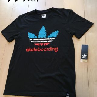 アディダス(adidas)の1回着用☆adidas☆M☆ロゴTシャツ(Tシャツ/カットソー(半袖/袖なし))