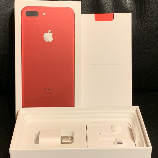 Apple(アップル)の【美品】iPhone 7 Plus Red 256 GB  スマホ/家電/カメラのスマートフォン/携帯電話(スマートフォン本体)の商品写真