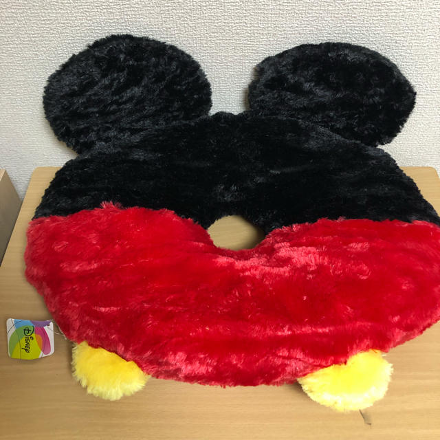 ミッキーマウス(ミッキーマウス)のあっちゃん様専用 ミッキーマウス 円座クッション ドーナツ型 ディズニー エンタメ/ホビーのおもちゃ/ぬいぐるみ(キャラクターグッズ)の商品写真
