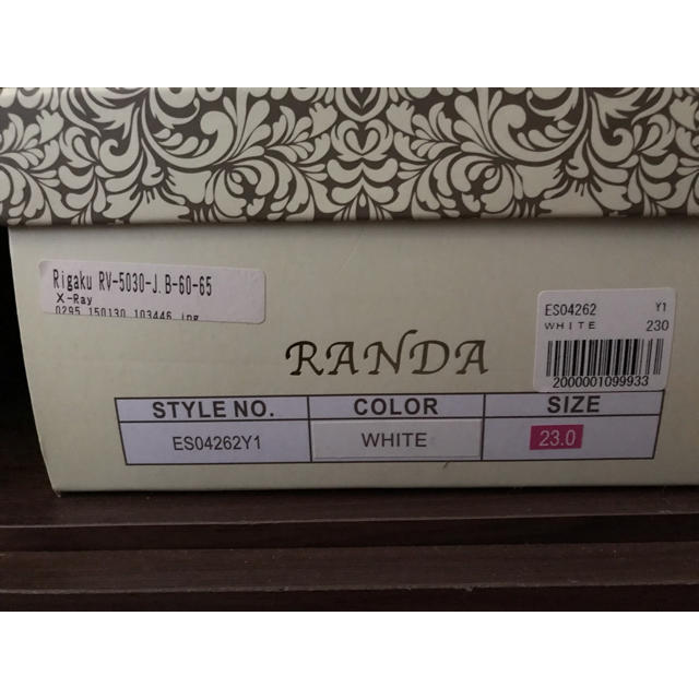 RANDA(ランダ)の靴 23.0 レディースの靴/シューズ(ローファー/革靴)の商品写真