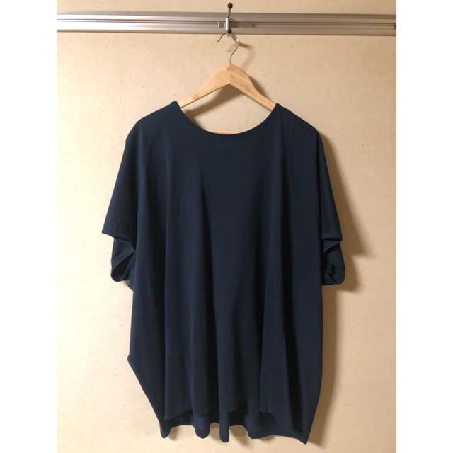 Dulcamara(ドゥルカマラ)のka na ta  kichimu cut saw navy メンズのトップス(Tシャツ/カットソー(半袖/袖なし))の商品写真